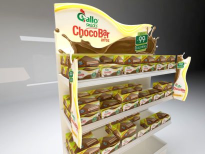 exhibidor / góndola Gallo chococrunch (1)