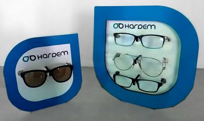 exhibidor harden anteojos